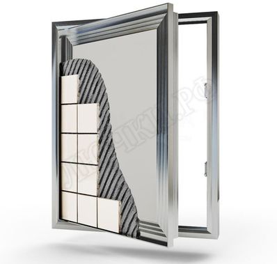 Люк-дверь под плитку Техно 1000*800, замки вар №2А Люк-дверь под плитку Техно 1000*800, замки вар №2А