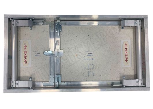 Люк под плитку Нажимной Секрет-Лайт 2 створки 900*400 Люк под плитку Нажимной Секрет-Лайт 2 створки 900*400