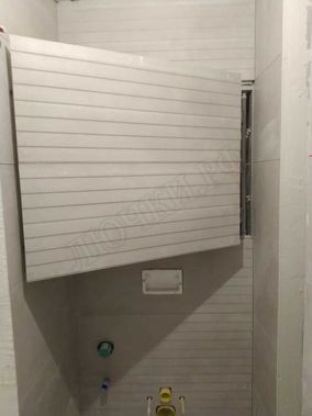 Люк под плитку Нажимной Железяка, 1 створка Люк под плитку Нажимной Железяка, 1 створка