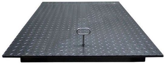 Уличный люк Дворник Уголок, стальной рифленый лист Уличный люк Дворник Уголок, стальной рифленый лист