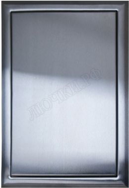 Люк сантехнический из нержавеющей стали матовый 200*400 Люк сантехнический из нержавеющей стали матовый 200*400