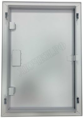 Сантехнический люк Элит усиленный 1 мм с магнитом, 2 створки 1200*600, RAL 9003 муар Сантехнический люк Элит усиленный 1 мм с магнитом, 2 створки 1200*600, RAL 9003 муар