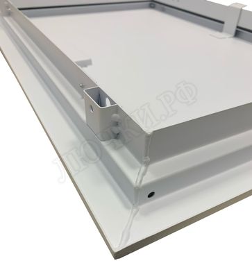 Сантехнический люк Элит усиленный 1 мм с магнитом, 2 створки 1200*600, RAL 9003 муар Сантехнический люк Элит усиленный 1 мм с магнитом, 2 створки 1200*600, RAL 9003 муар