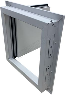 Люк сантехнический Противопожарный EIS60, 1 створка 500*1300, с трехгранным замком, RAL 9003 Люк сантехнический Противопожарный EIS60, 1 створка 500*1300, с трехгранным замком, RAL 9003