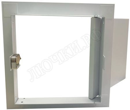 Сантехнический люк Комфорт, нажимной 900*1100, RAL 9003 муар Сантехнический люк Комфорт, нажимной 900*1100, RAL 9003 муар