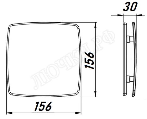 Вытяжной вентилятор Awenta System+, Turbo, 100, KWT100CTR, PNB100, Белый, пластик Вытяжной вентилятор Awenta System+, Turbo, 100, KWT100CTR, PNB100, Белый, пластик