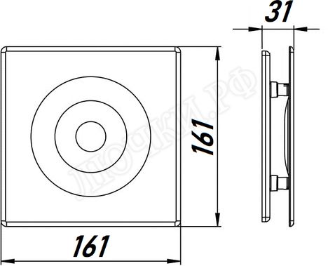 Вытяжной вентилятор Awenta System+, Turbo, 100, KWT100CTR, POB100, Белый, пластик Вытяжной вентилятор Awenta System+, Turbo, 100, KWT100CTR, POB100, Белый, пластик